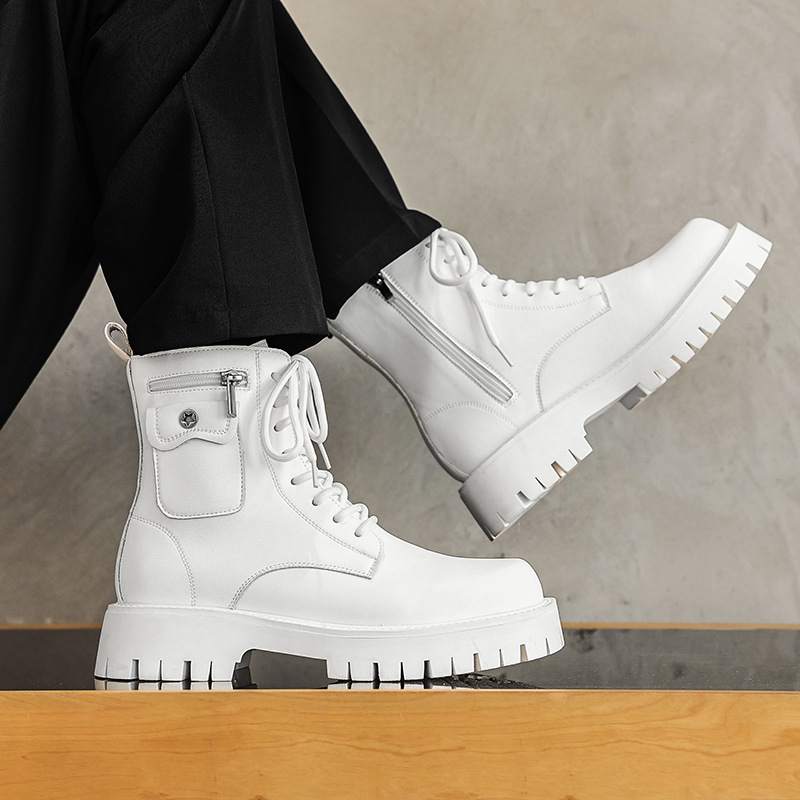 Street Fashion Trends 2025 - Sepatu Bot Pria Tren 2025 Sepatu