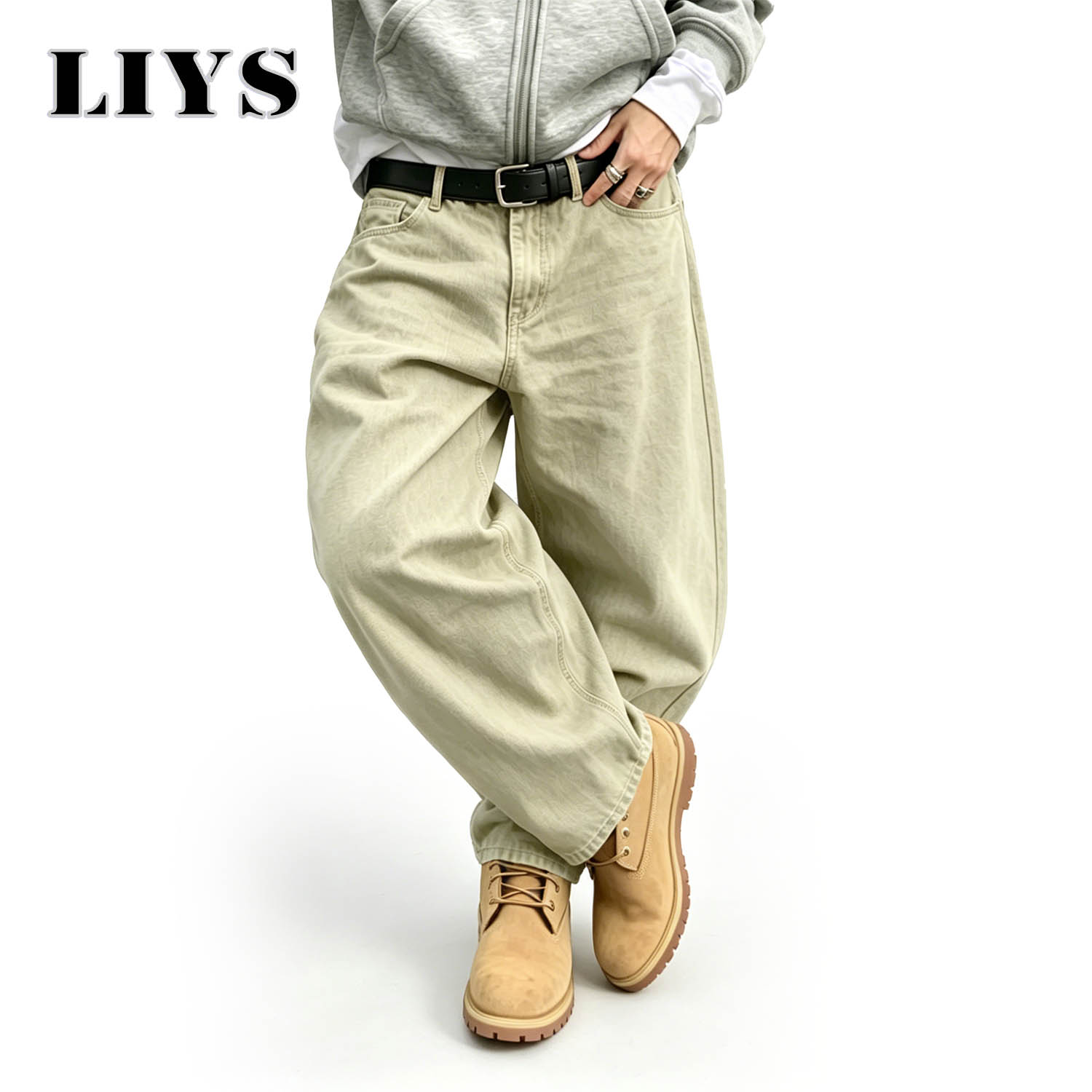 Street Fashion Youtube - LIYS Celana Jeans Pria Gaya Retro