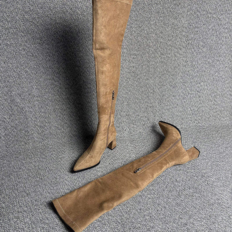 Sepatu Boots Wanita Musim Ding - Street Fashion Female ulasan dan harga