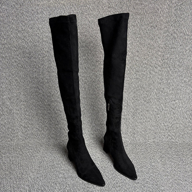Sepatu Boots Wanita Musim Ding - Street Fashion Female ulasan dan harga