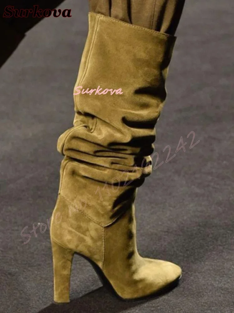 Sepatu Bot Retro Lipit Model S - Street Fashion Dress ulasan dan harga