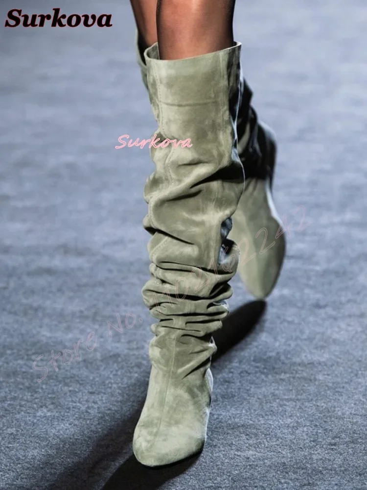 Sepatu Bot Retro Lipit Model S - Street Fashion Dress ulasan dan harga