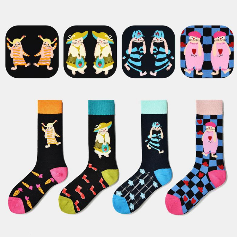 Kaus kaki Fashion wanita kaus  - Street Fashion Youtube ulasan dan harga