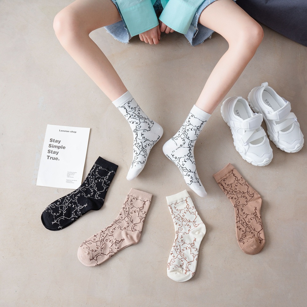 Produk Baru Kaus Kaki Uniseks  - Street Fashion Youtube ulasan dan harga