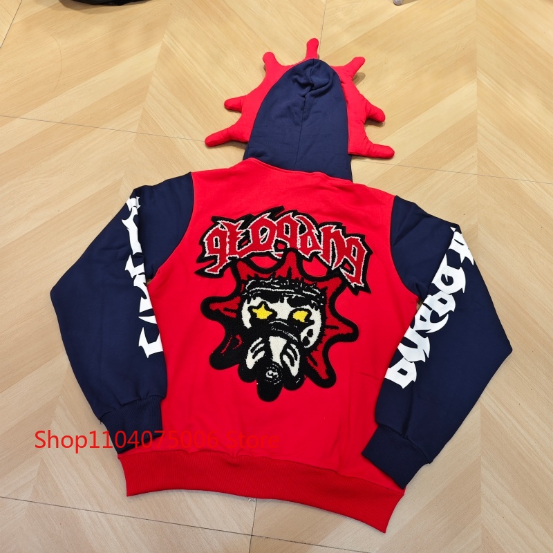 Hoodie Unisex Glo Gang Street  - Street Fashion Logo Design ulasan dan harga