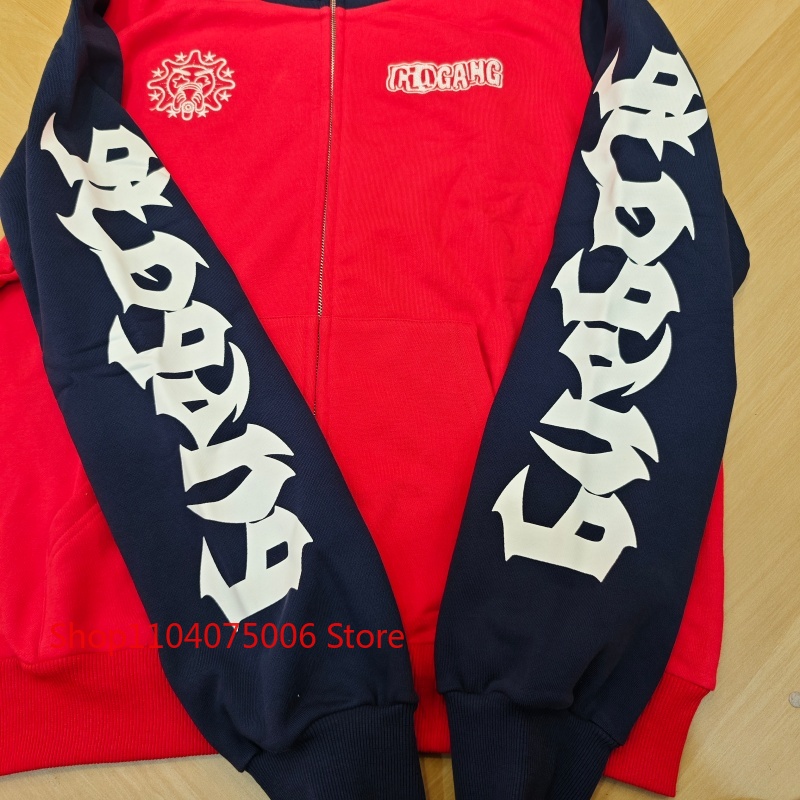 Hoodie Unisex Glo Gang Street  - Street Fashion Logo Design ulasan dan harga