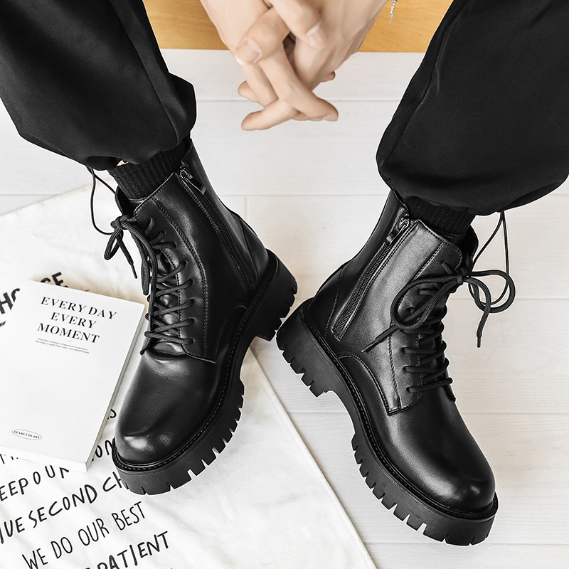 Sepatu Bot Pria Tren 2025 Sepa - Street Fashion Trends 2025 ulasan dan harga