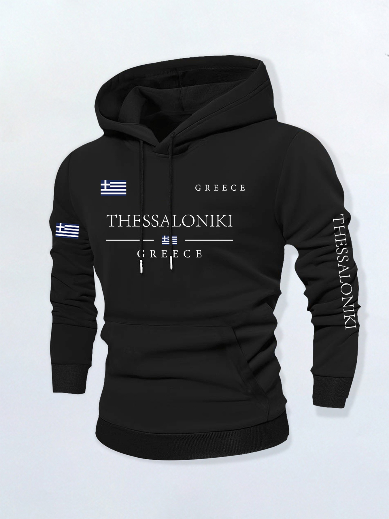 Sweater pria lengan panjang, b - Street Fashion Greece ulasan dan harga