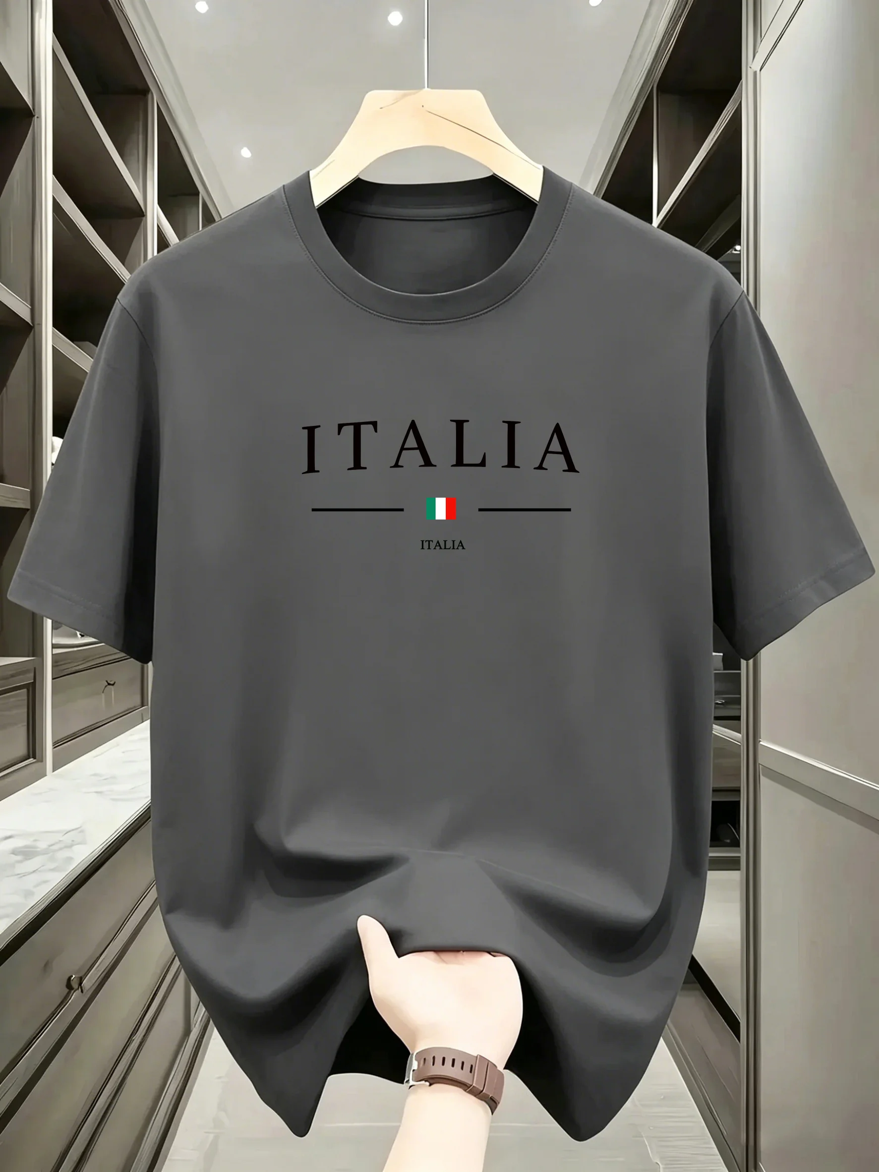 Kaus Olahraga Musim Panas Pria - Street Fashion Milan ulasan dan harga