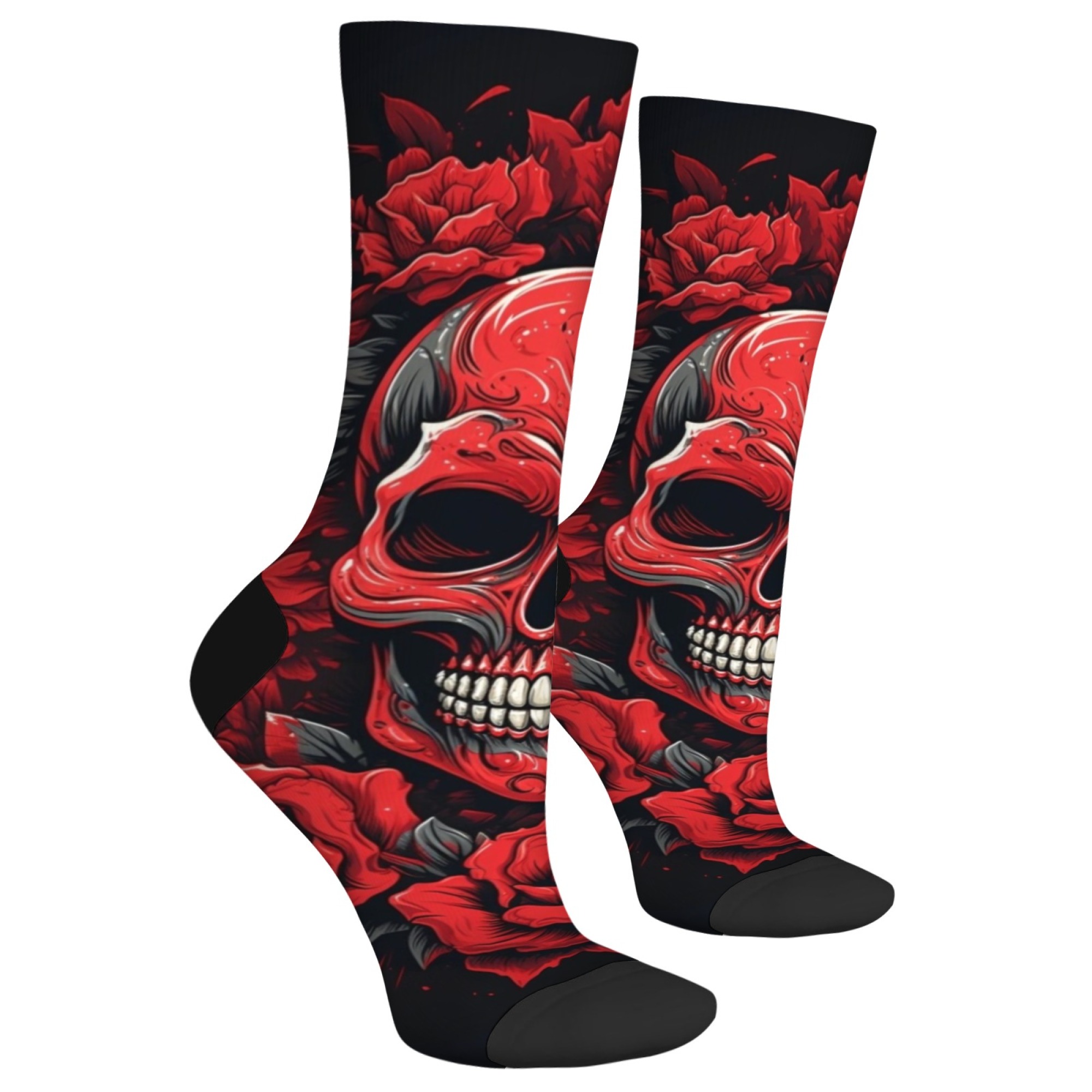 Kaus Kaki Modis Tengkorak Mawa - Street Fashion Youtube ulasan dan harga