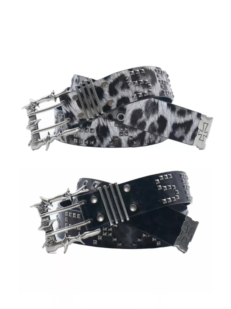 Sabuk Pinggang Unisex Motif Le - Street Fashion Logo Design ulasan dan harga