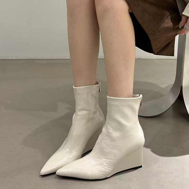 Sepatu Bot Wanita Musim Gugur  - Street Fashion Female ulasan dan harga
