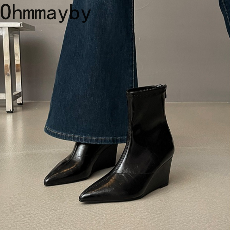 Sepatu Bot Wanita Musim Gugur  - Street Fashion Female ulasan dan harga
