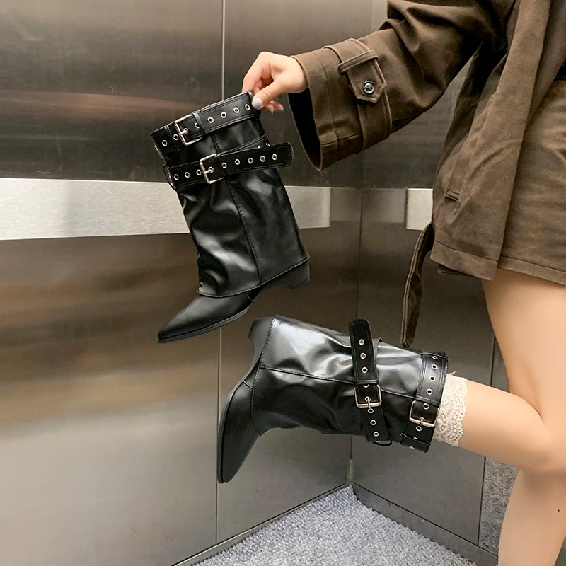 Sepatu Bot Wanita Musim Dingin - Street Fashion Trends 2025 ulasan dan harga