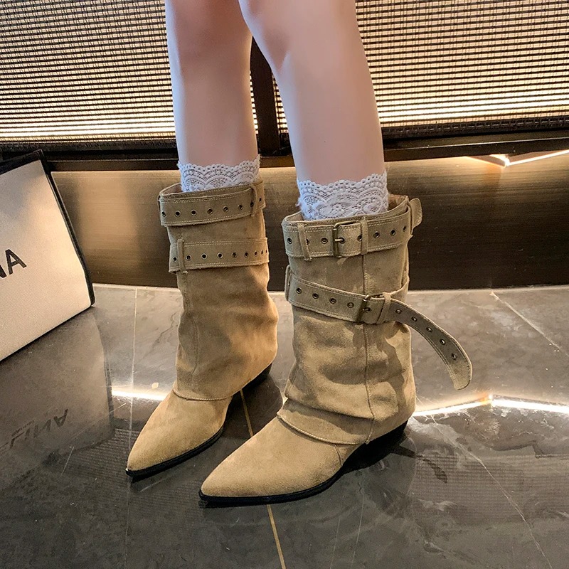 Sepatu Bot Wanita Musim Dingin - Street Fashion Trends 2025 ulasan dan harga