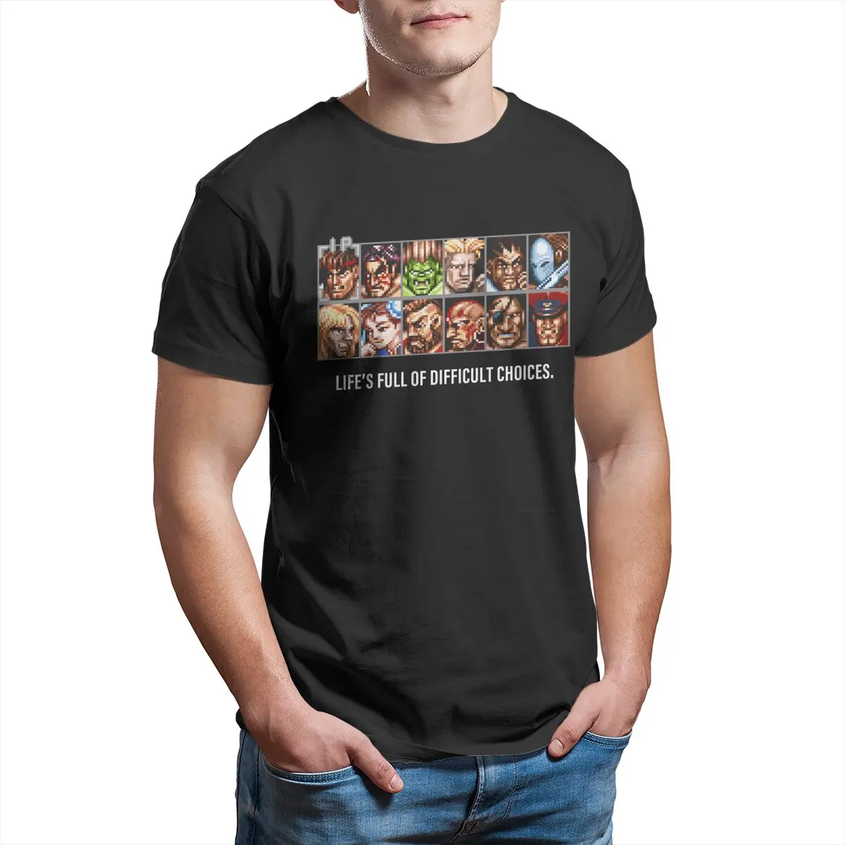 Kaus Seni Piksel Video Game Pi - Street Fashion Videos ulasan dan harga
