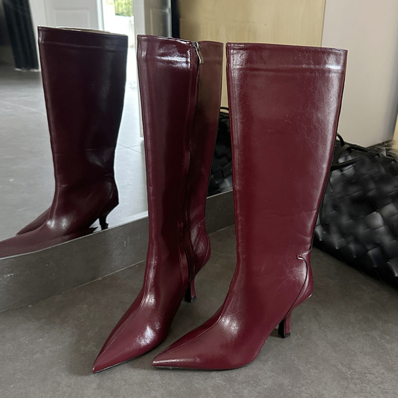 Liyke Sepatu Bot Setinggi Lutu - Street Fashion Winter ulasan dan harga