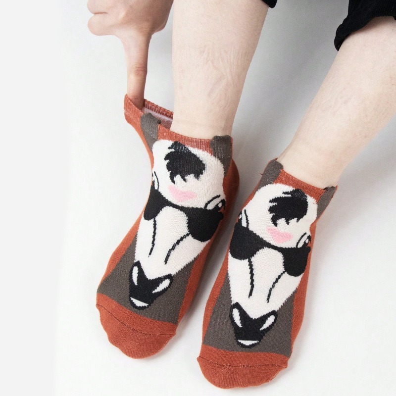 5 pasang Kaos Kaki Pendek Pria - Street Fashion Youtube ulasan dan harga