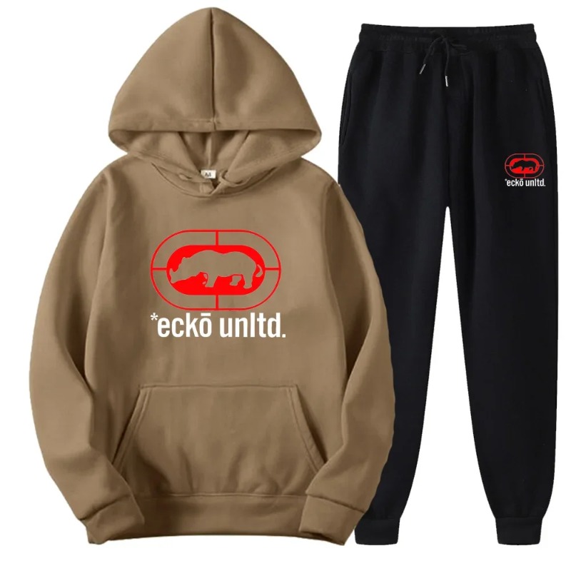 Ecko Unltd. Setelan Hoodie dan - Street Fashion Winter ulasan dan harga
