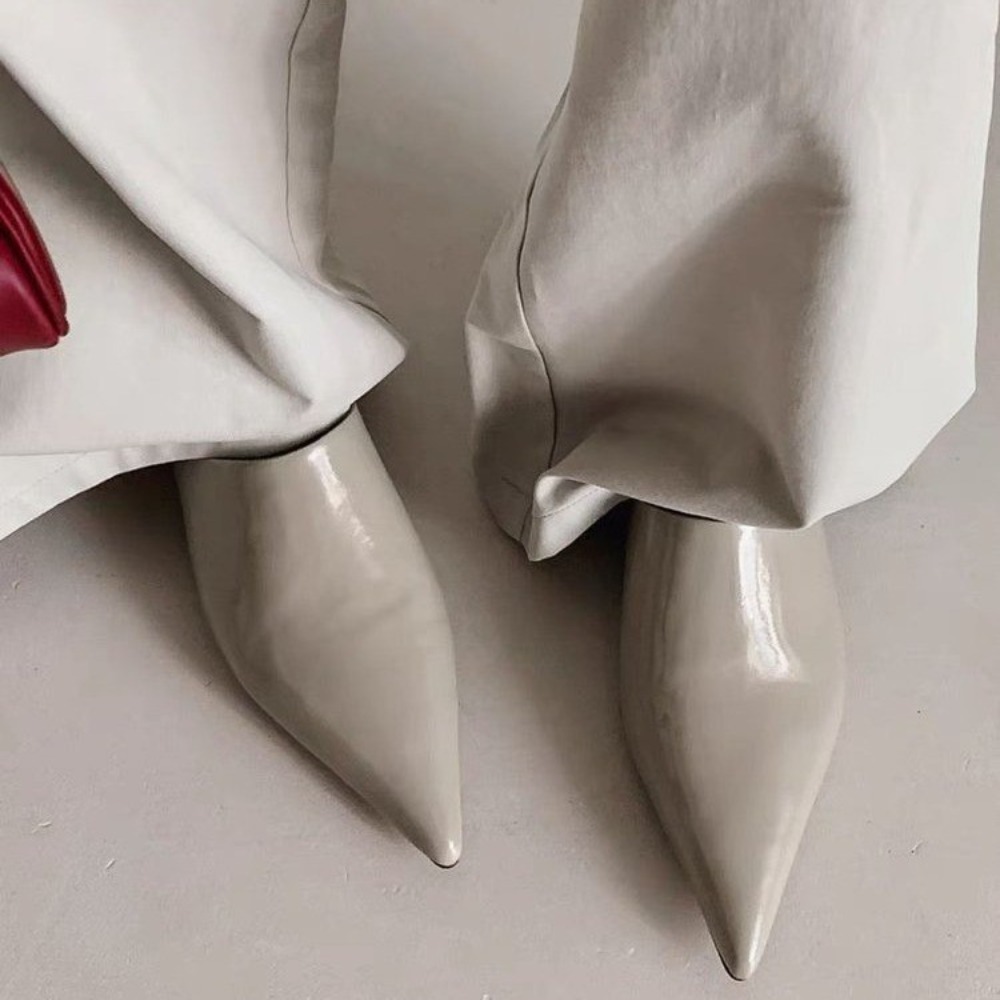 Sepatu Mules Wanita Mewah Desa - Street Fashion Luxury ulasan dan harga
