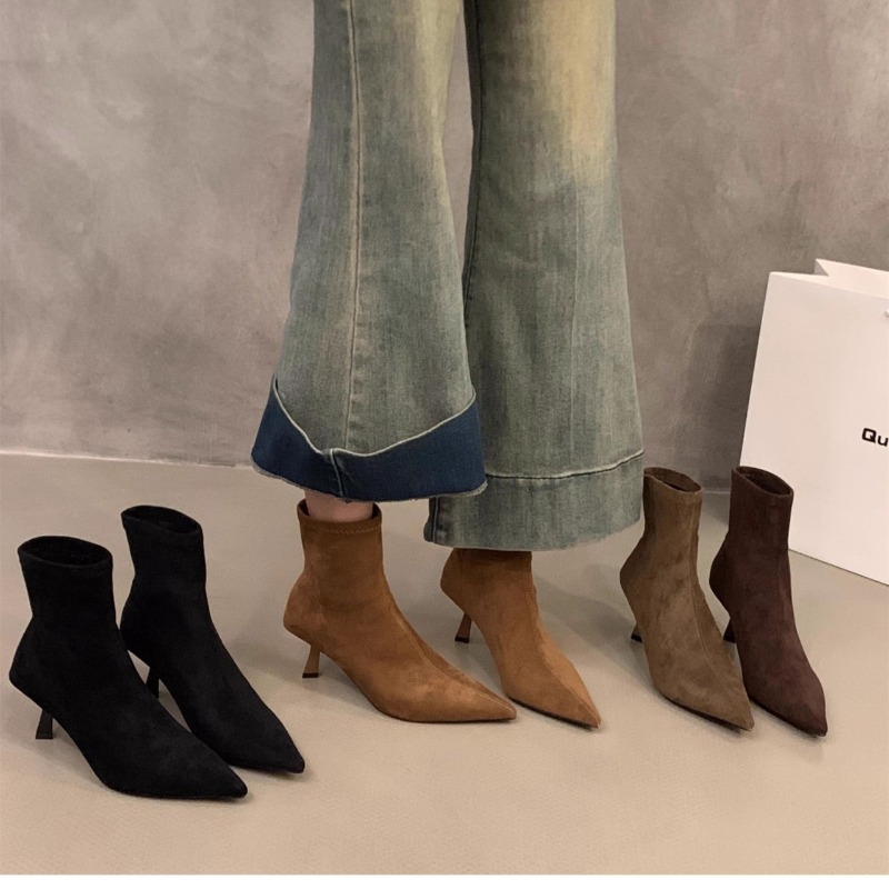 Sepatu Bot Pergelangan Kaki Wa - Street Fashion Dress ulasan dan harga