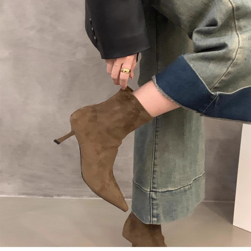 Sepatu Bot Pergelangan Kaki Wa - Street Fashion Dress ulasan dan harga