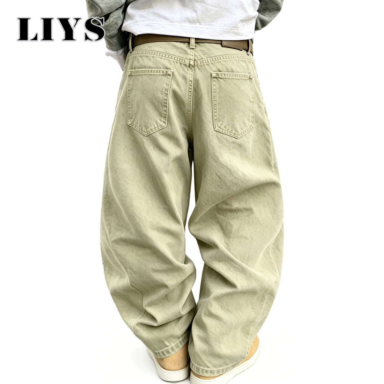 LIYS Celana Jeans Pria Gaya Re - Street Fashion Youtube ulasan dan harga