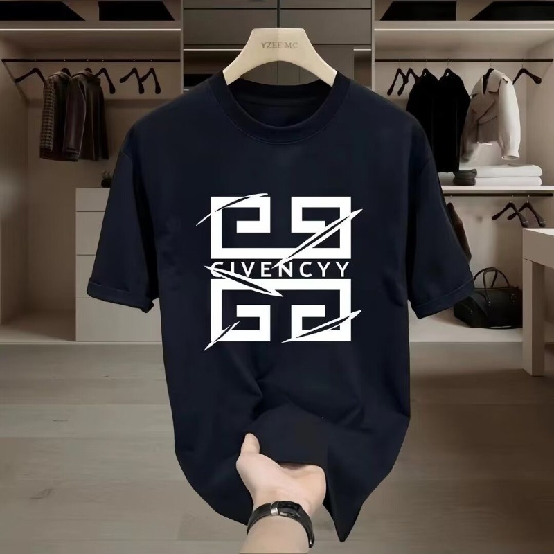 Kaus Cetak Logo Merek GIVENCY  - Street Fashion Logo Design ulasan dan harga
