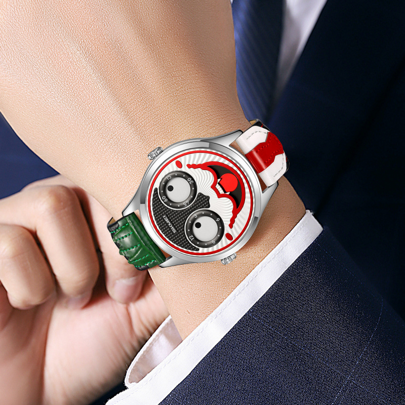 Jam Tangan Pria Gaya Jalanan U - Street Fashion Logo Design ulasan dan harga