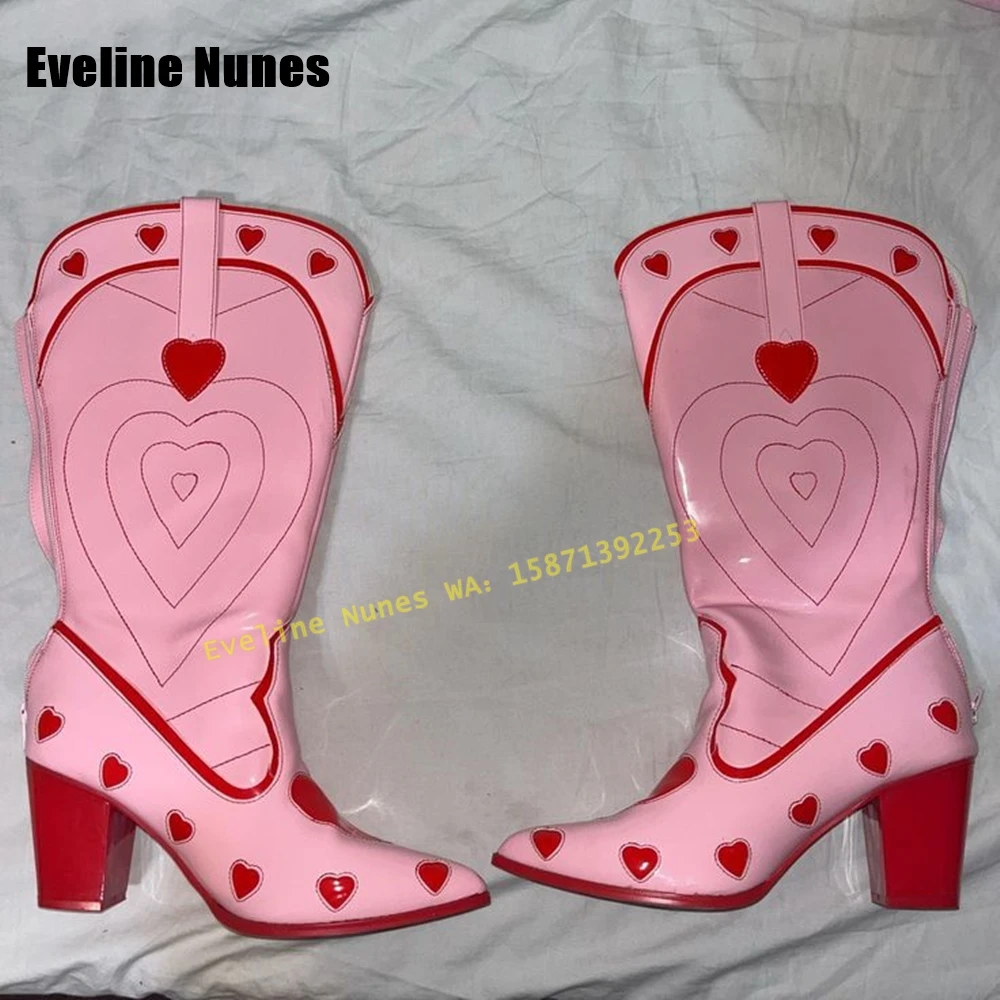 Sepatu bot hak tebal untuk wan - Street Fashion Female ulasan dan harga