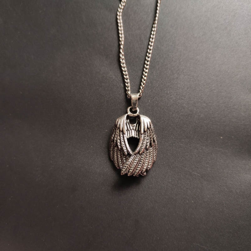 Kalung Sayap Penjaga Retro Nic - Japanese Street Fashion Female ulasan dan harga
