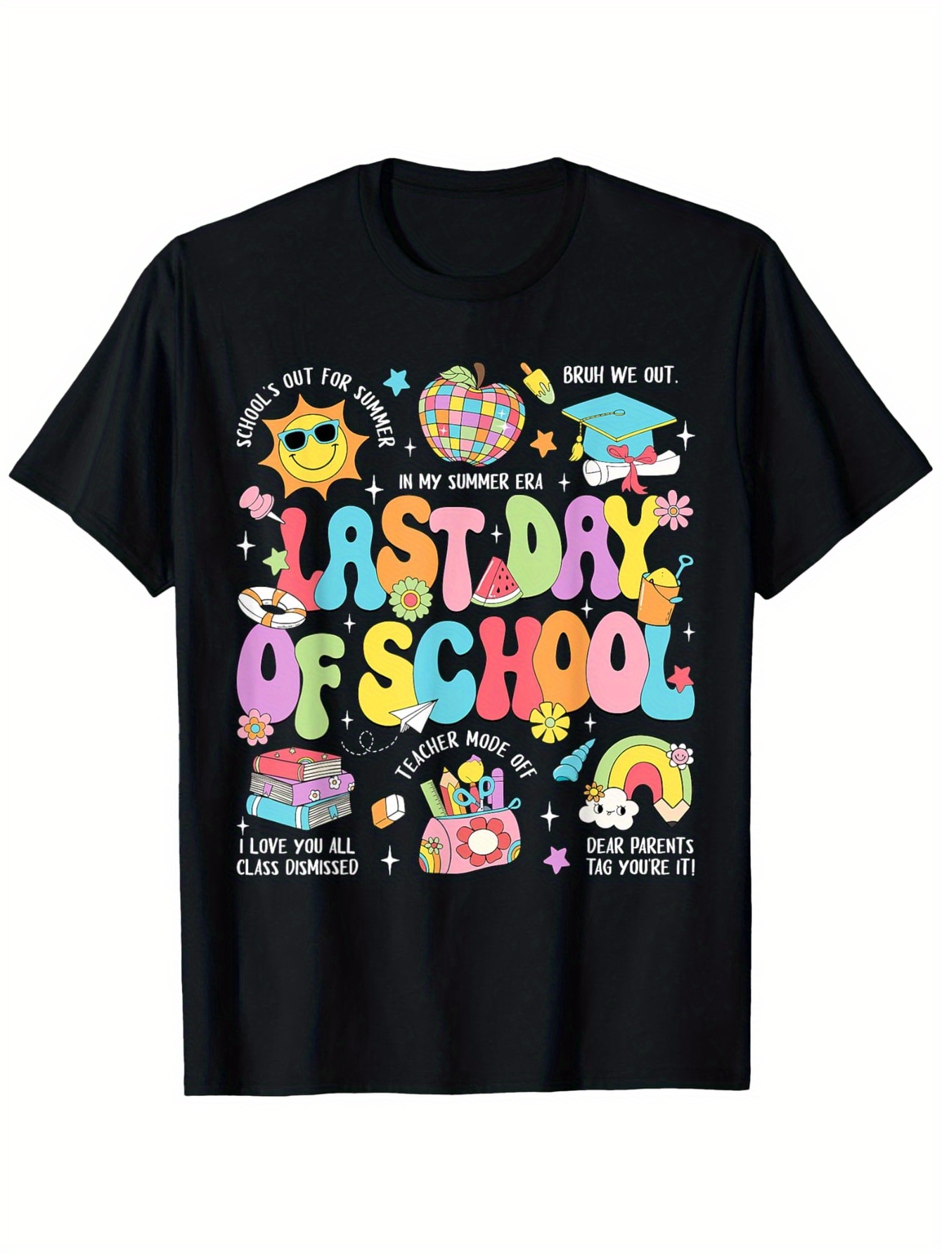 Kaos Happy Last Day Of School  - Street Fashion Com ulasan dan harga