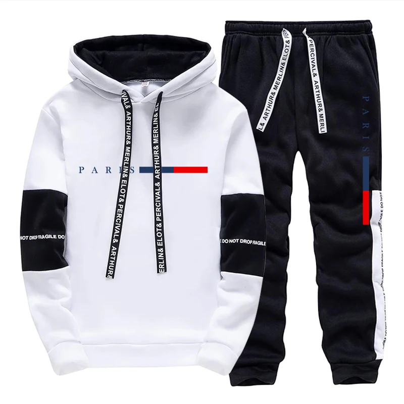Setelan Pria/Hoodie/Celana Par - Street Fashion Winter ulasan dan harga