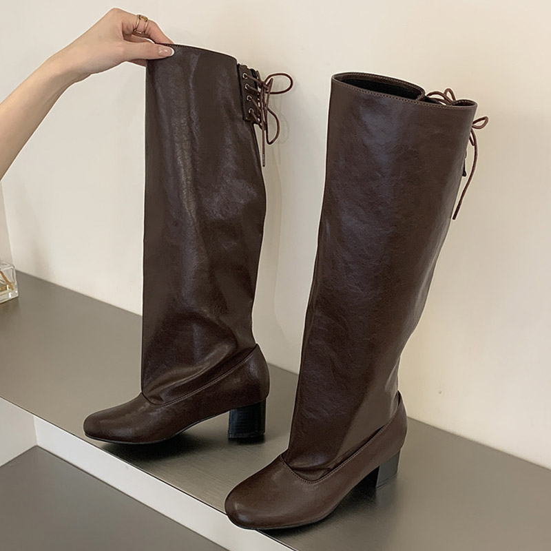 Eilyken 2027 Sepatu Bot Wanita - Street Fashion Winter ulasan dan harga