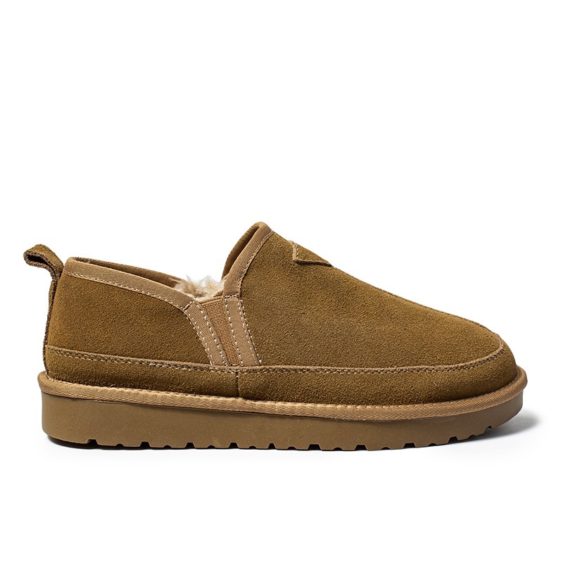Sepatu Bot Salju Kulit Sapi As - Street Fashion Female ulasan dan harga