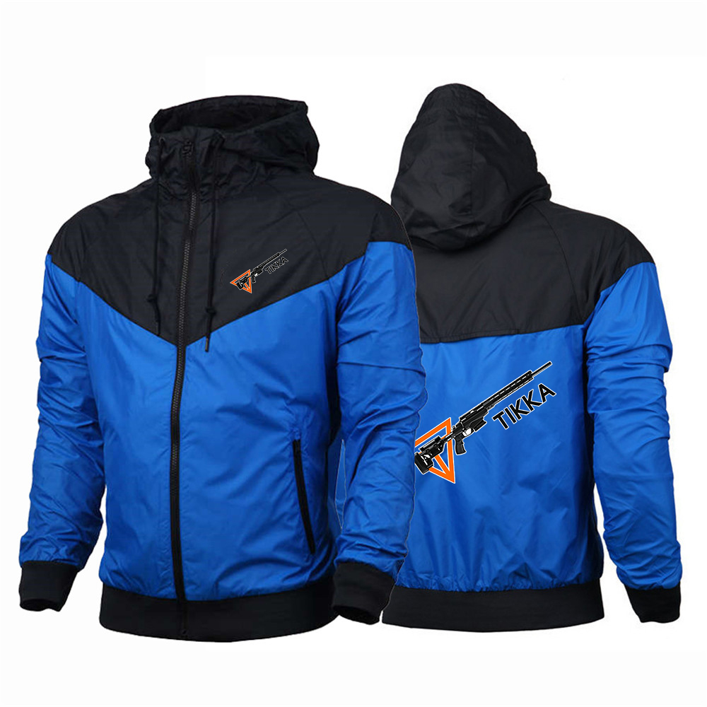 Jaket Pria Musim Semi dan Gugu - Street Fashion Logo Design ulasan dan harga