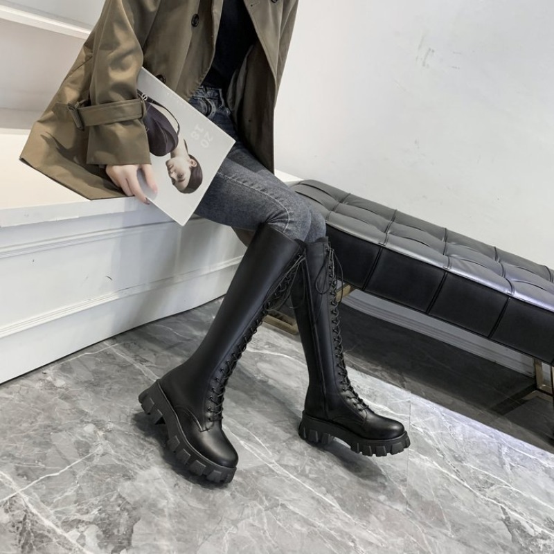 Sepatu Bot Setinggi Lutut Wani - Street Fashion Winter ulasan dan harga