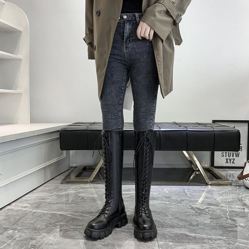 Sepatu Bot Setinggi Lutut Wani - Street Fashion Winter ulasan dan harga