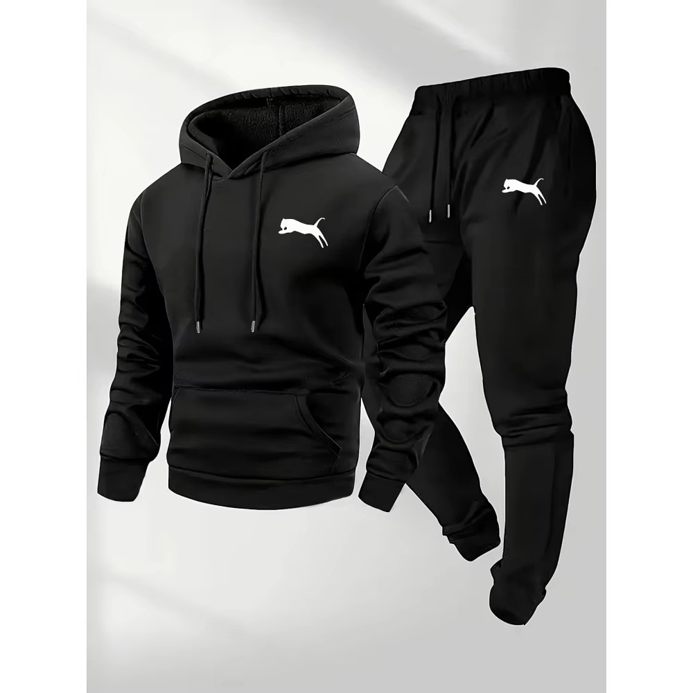 Setelan Hoodie & Celana Pria T - Street Fashion Winter ulasan dan harga